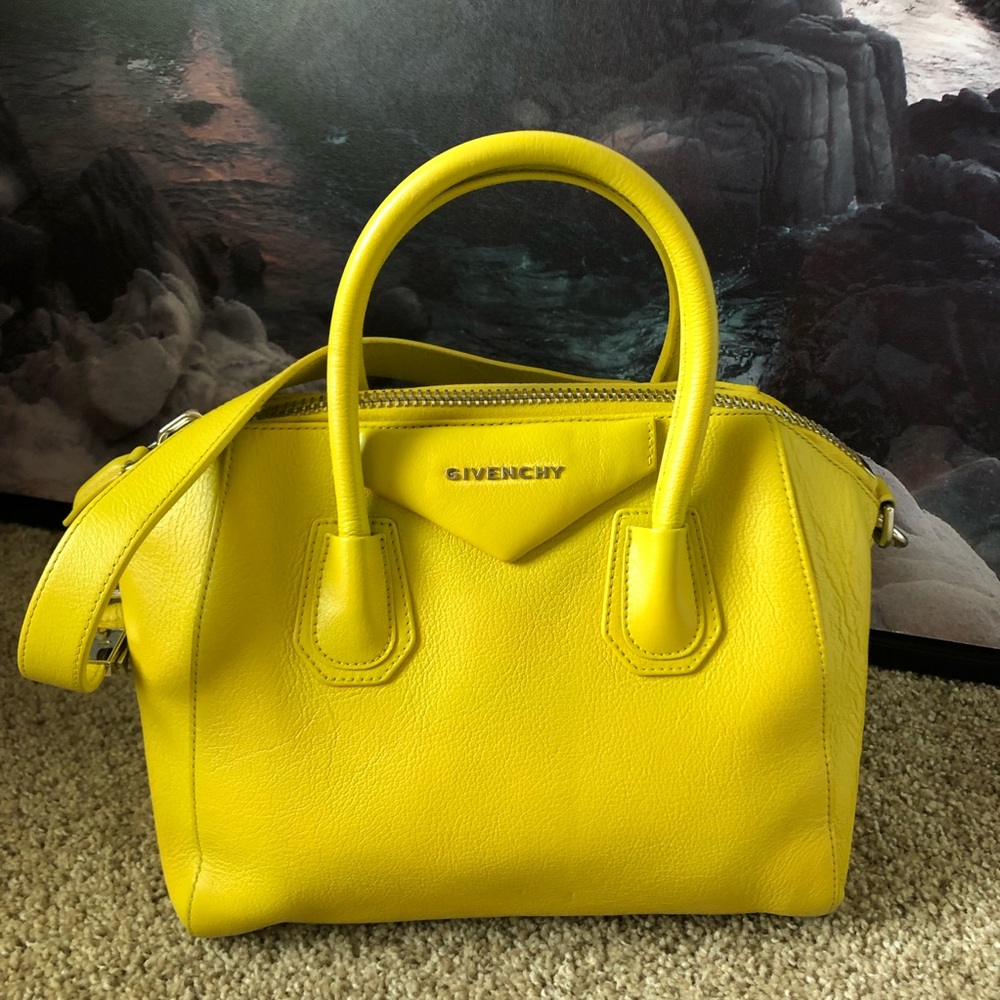 Givenchy Yellow Shoulder Bag